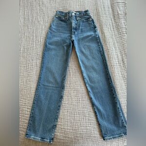 Madewell “The Perfect Vintage Straight Jean”